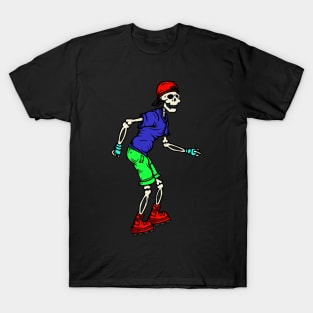 Skating skeleton T-Shirt